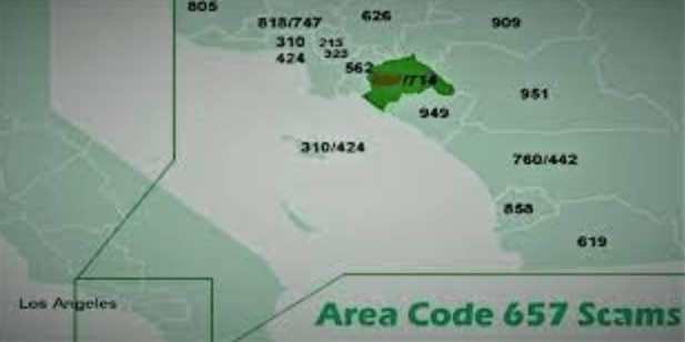 657 area code