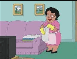family guy cleaning lady