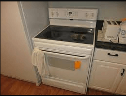 frigidaire self cleaning oven