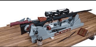 gun vise for cleaning