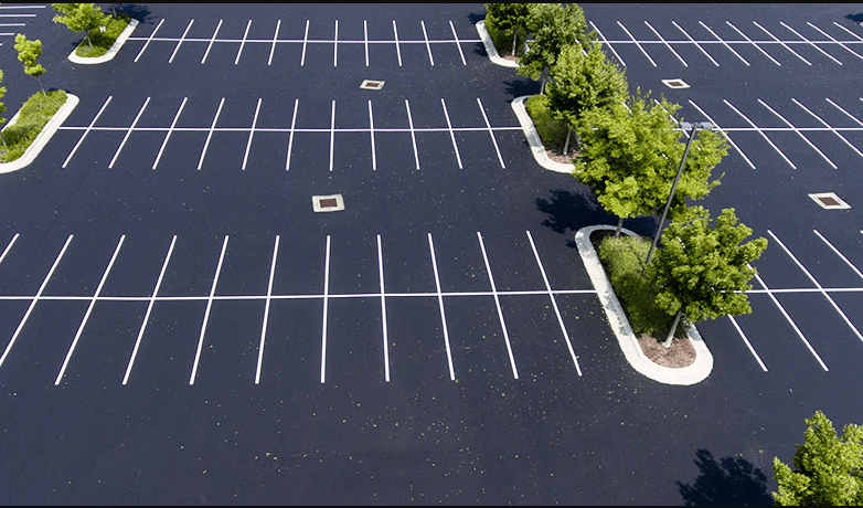 parking lot cleaning