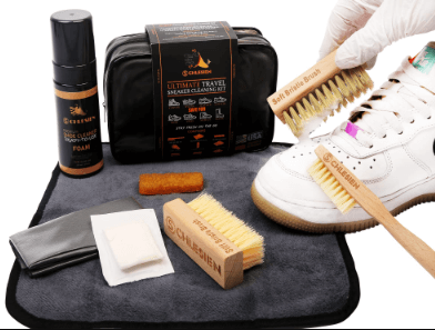 shoe cleaning kit