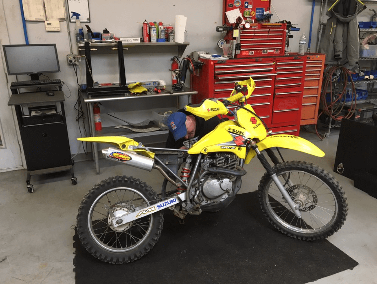 dirt bike repair shop