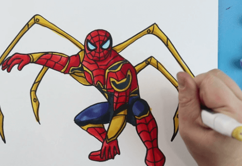 Drawing:7barsug8u0w= Spider Man