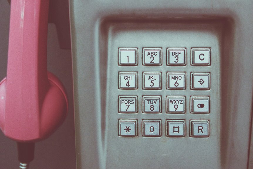 telecommunications contact numbers listed